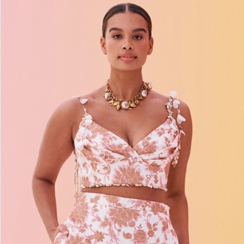 **NWT Zimmermann Postcard Floral Bustier**